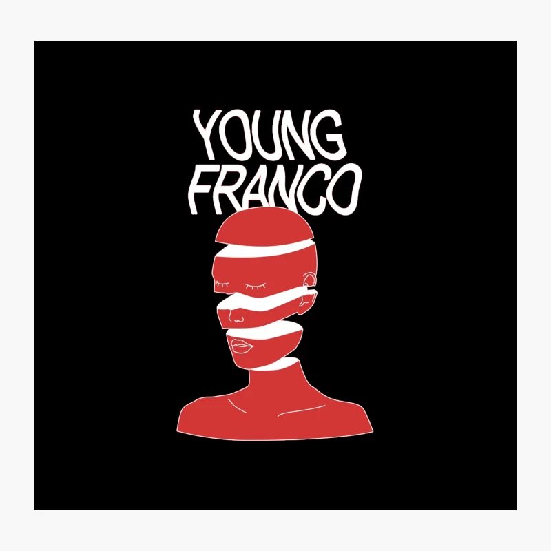 Young Franco Throw Pillow