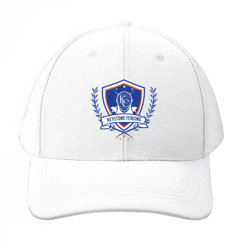 Keystone Fencing Sports Academy Shield Logo Baseball Cap