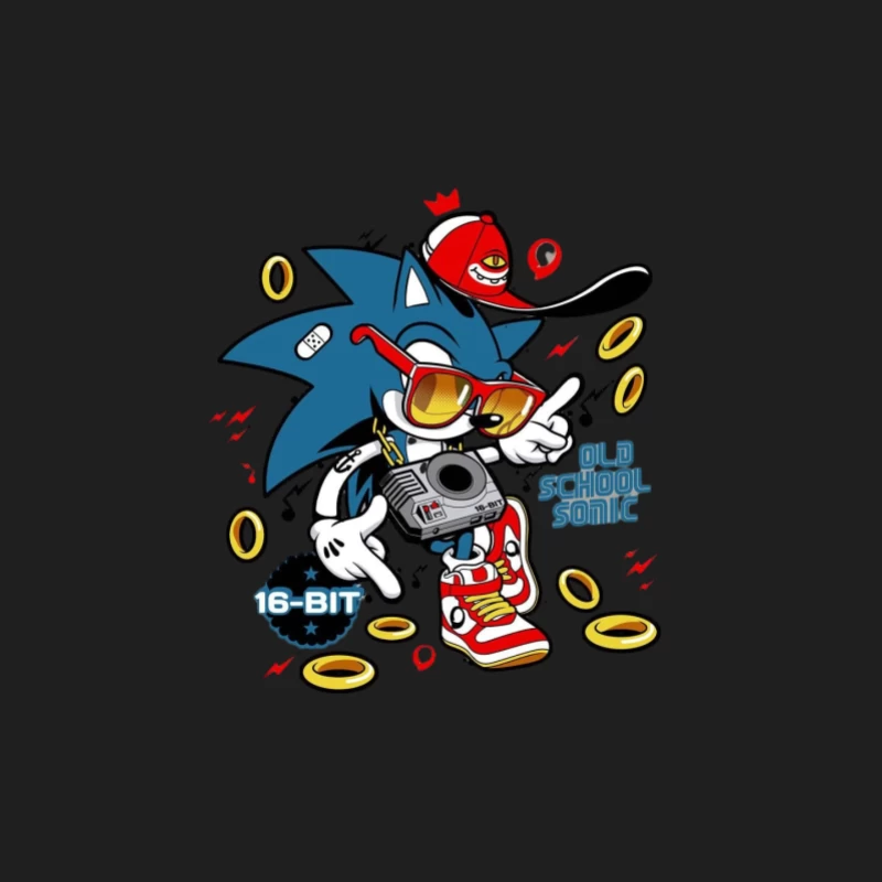 Retro Sonic im Street-Style Herren Tanktops