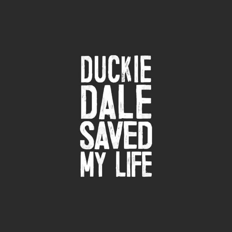 Duckie Dale Saved My Life Baseball Cap