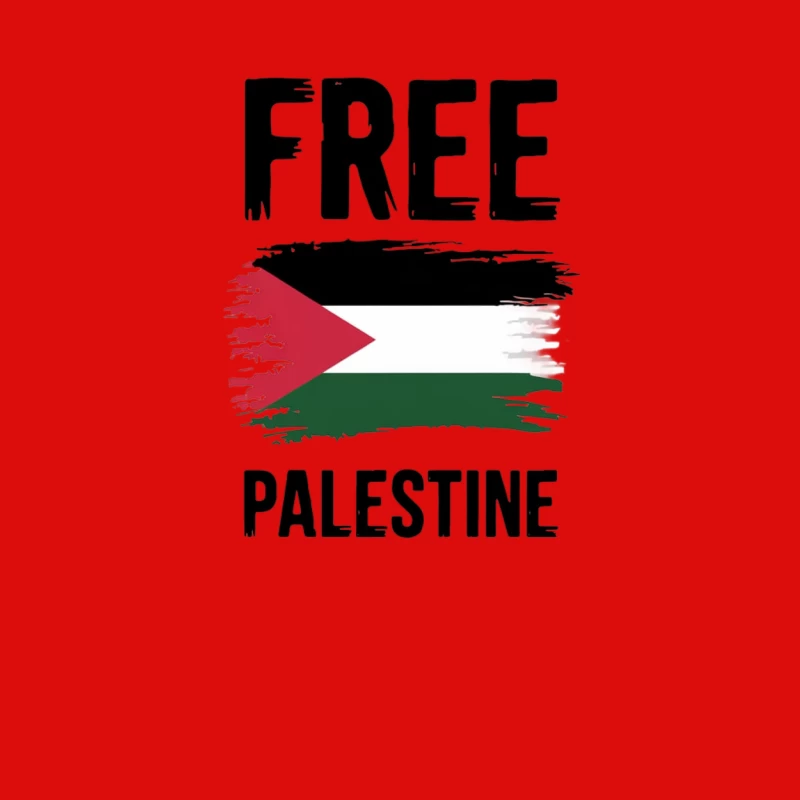 FREE PALESTINE National flag Male Tank Top