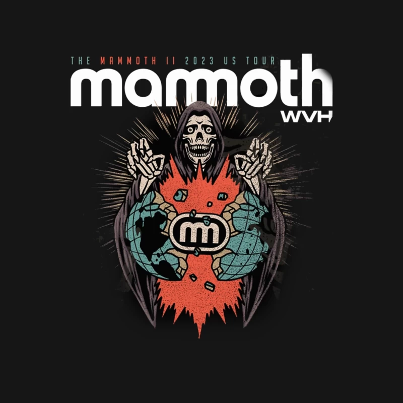 Mammoth Metal Festival 2023 Dark Gothic Poster Design Male T-Shirt