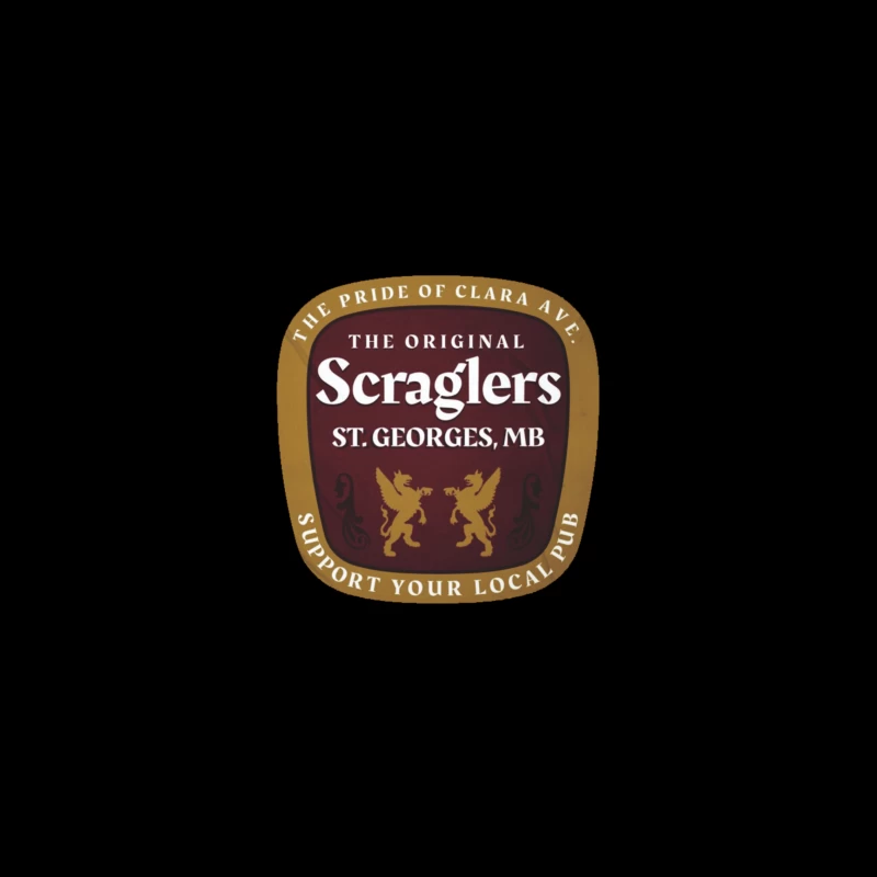 Scraglers Public House iPhone Case