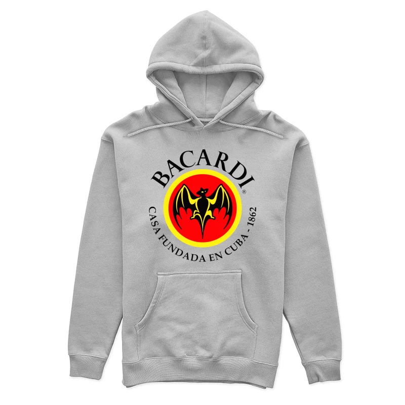 Bacardi Rum's Historic Cuban Bat Logo Female Pullover Hoodie