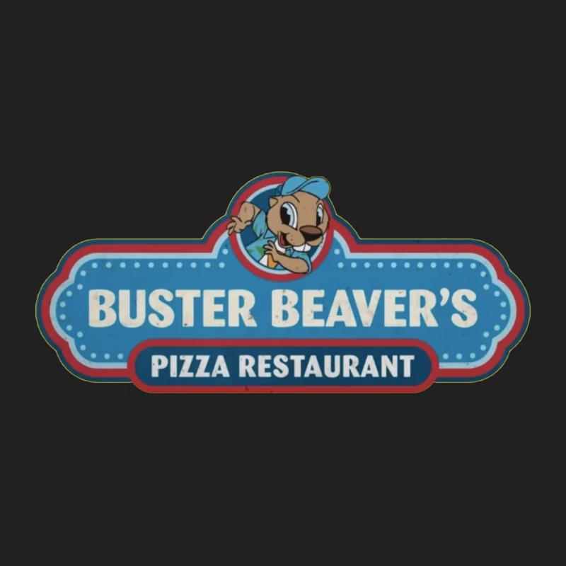 Buster Beaver's Pizza Restaurant Bucket Hat