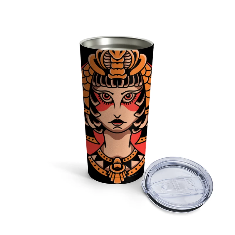 Fantasy Woman Illustration Travel Mug