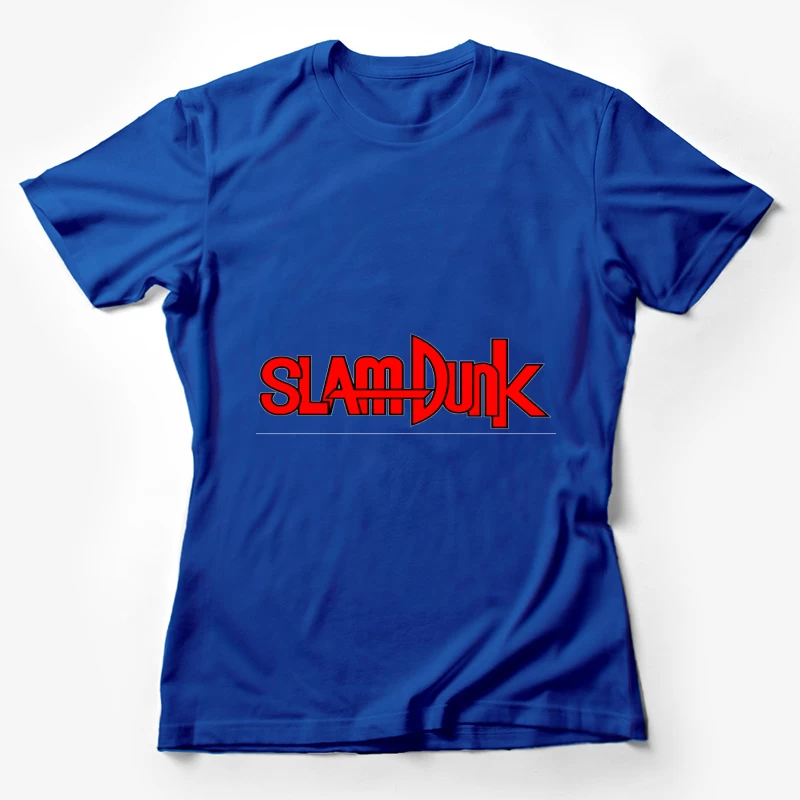 Slam Dunk Logo - Basketball Anime Female T-Shirt