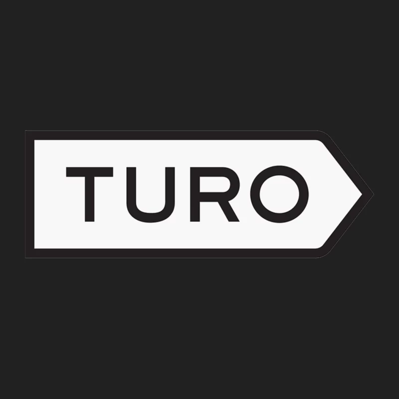 Turo Car-Sharing Service Minimalist Arrow Logo Bucket Hat