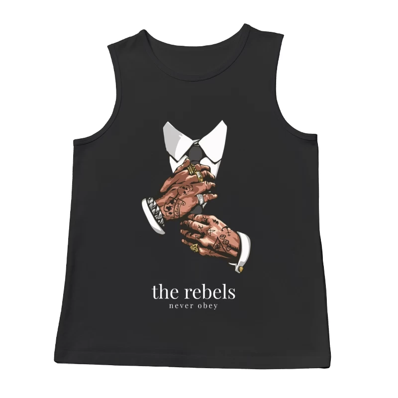 Rebellisches Tattoo-Design Herren Tanktops