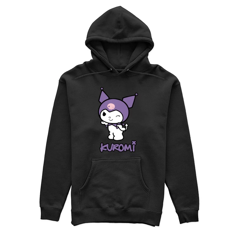 Kuromi Charakter Design Damen Pullover Hoodie