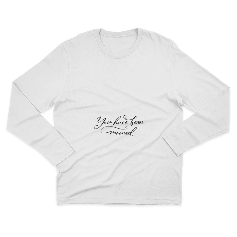 Du wurdest gemondet Design Herren Langarm T-Shirt