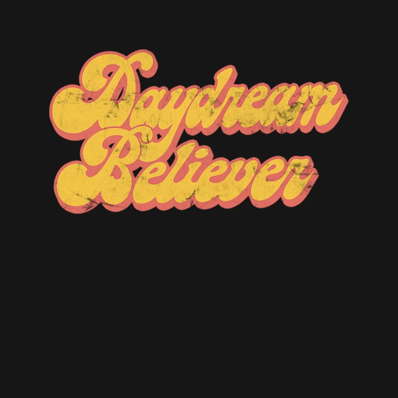 Daydream Believer  Retro Style Fan Art Mouse Pad