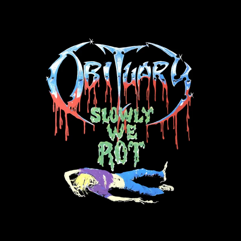 Obituary Slowly We Rot Pin