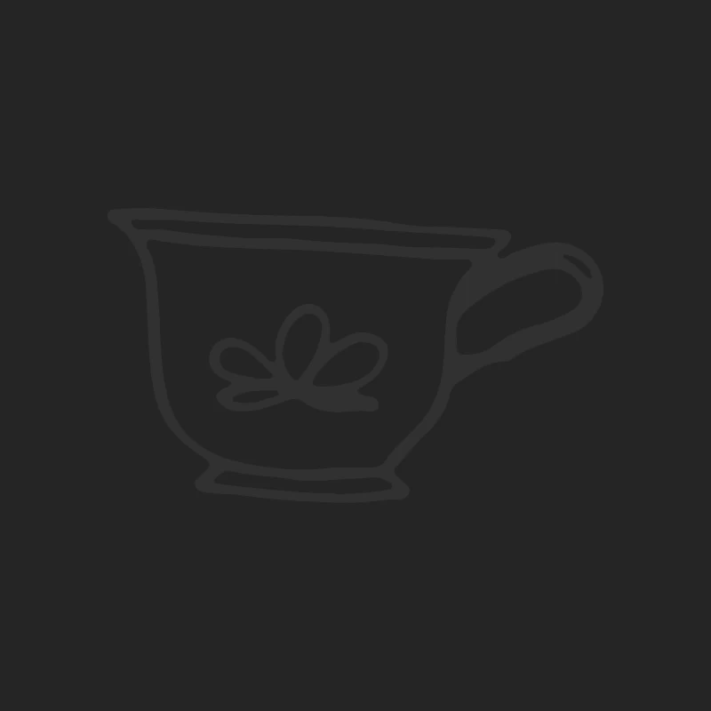 Tasse élégante avec motif floral Femme Sweat-shirt à enfiler