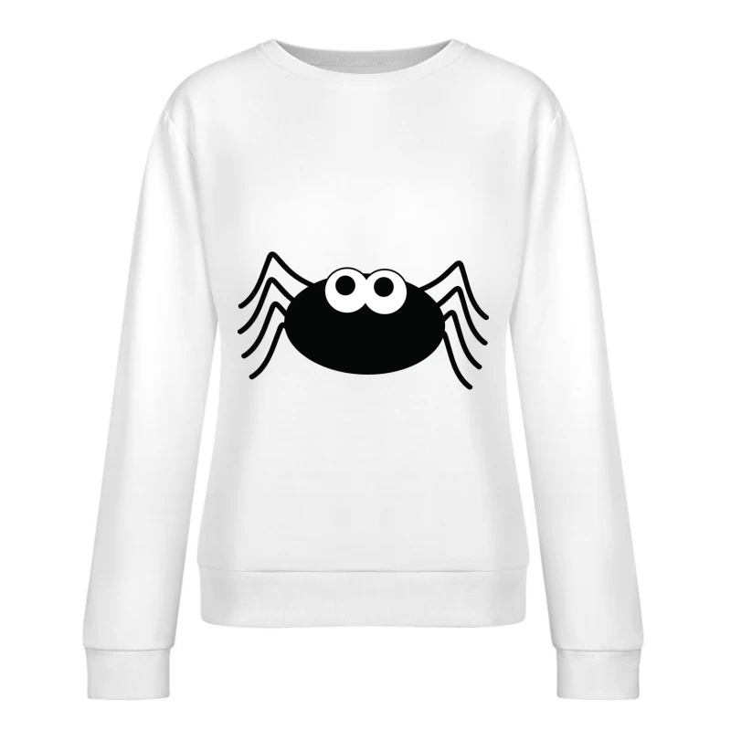 Dessin de silhouette d'araignée Femme Sweat-shirt à enfiler
