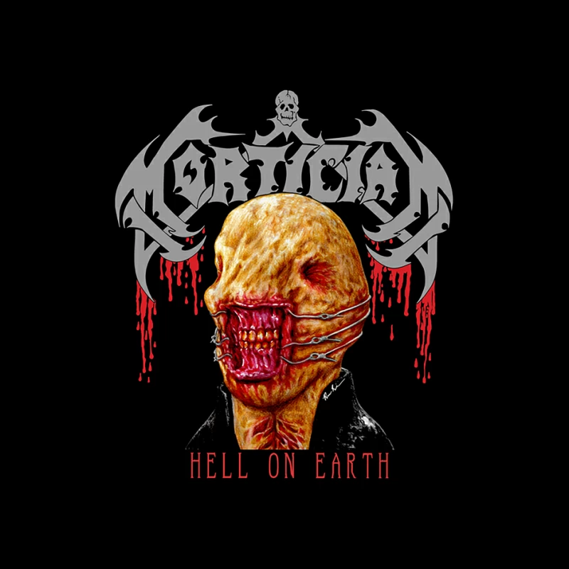 Mortician Hell On Earth Pin