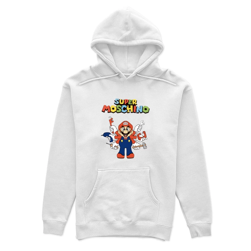 Super Mario et Moschino Femme Sweat à capuche