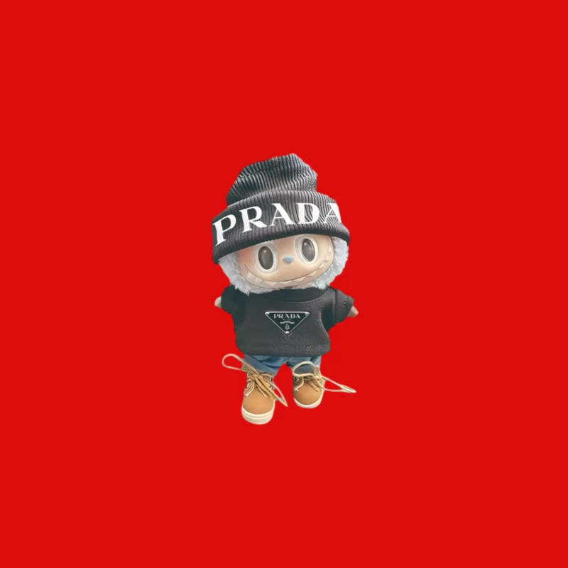 Poupée en tissu avec bonnet Prada Homme Débardeur