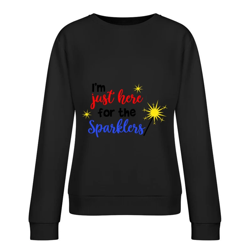 Motivation avec des Étincelles Femme Sweat-shirt à enfiler