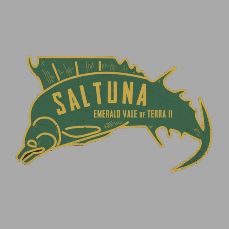 saltuna Logo Male Pullover Hoodie
