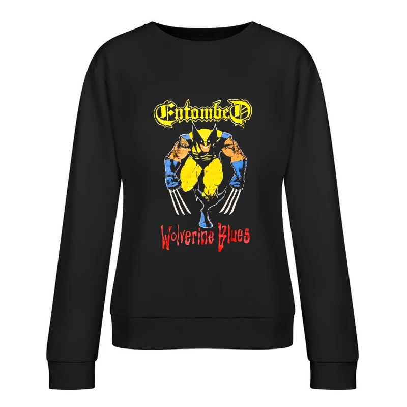 Entombed Wolverine Blues Female Pullover Sweatshirt