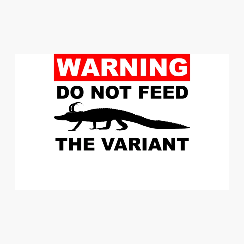 Do Not Feed the Variant - Loki Alligator Crocodile Travel Mug