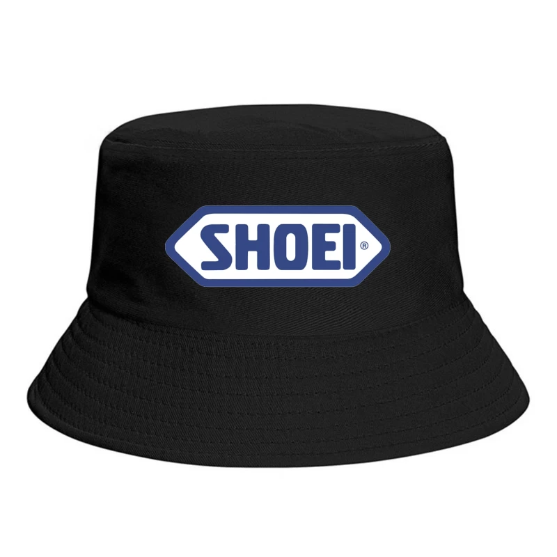 SHOEI Motorcycle Helmet Brand Logo in Blue Bucket Hat