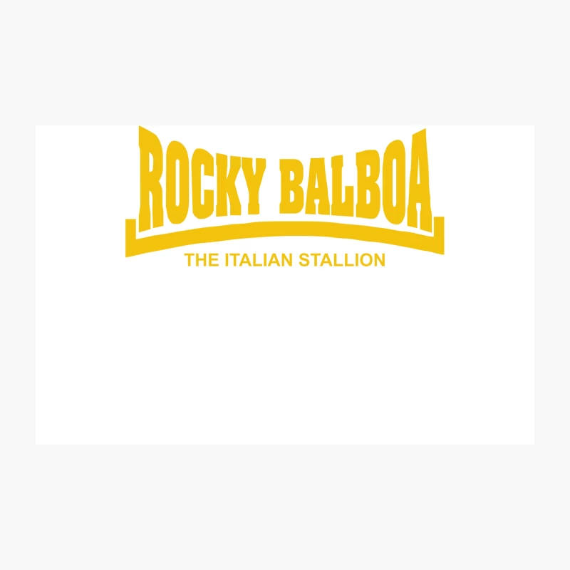 Rocky Balboa The Italian Stallion Travel Mug
