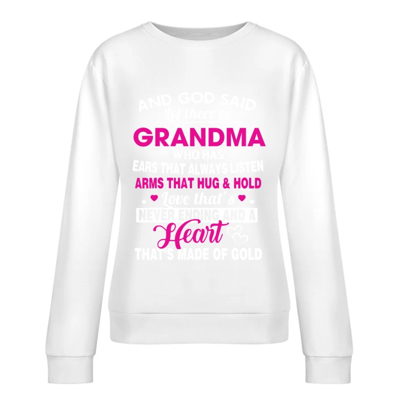 Oma Liebe Damen Pullover Sweatshirt