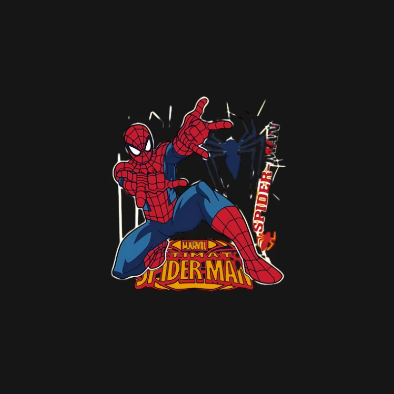 Ultimativer Spider-Man Comic Design Herren T-Shirt