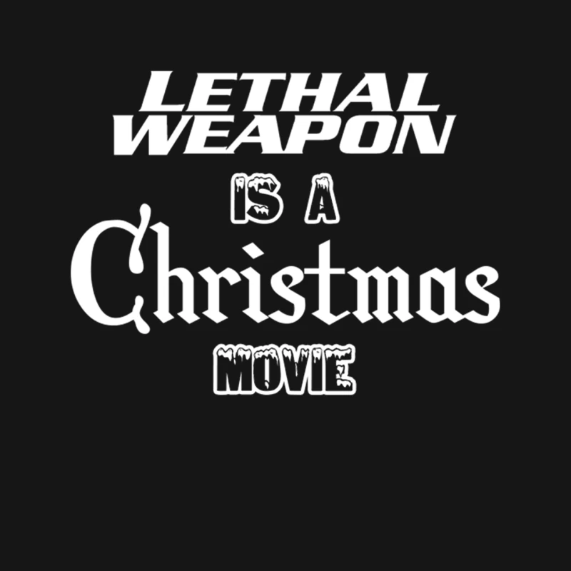 Lethal Weapon is a Christmas Movie Mouse Pad