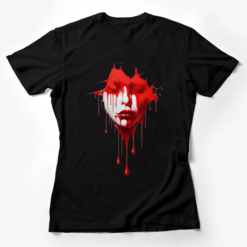 Bloody girl Female T-Shirt