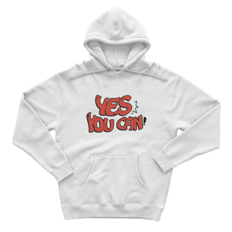 Motivationsbotschaft im Graffiti-Stil Herren Pullover Hoodie
