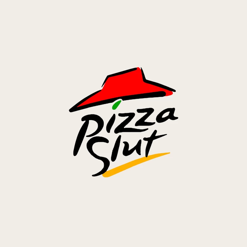 Pizza Hut Classic Red Roof Restaurant Logo Bucket Hat