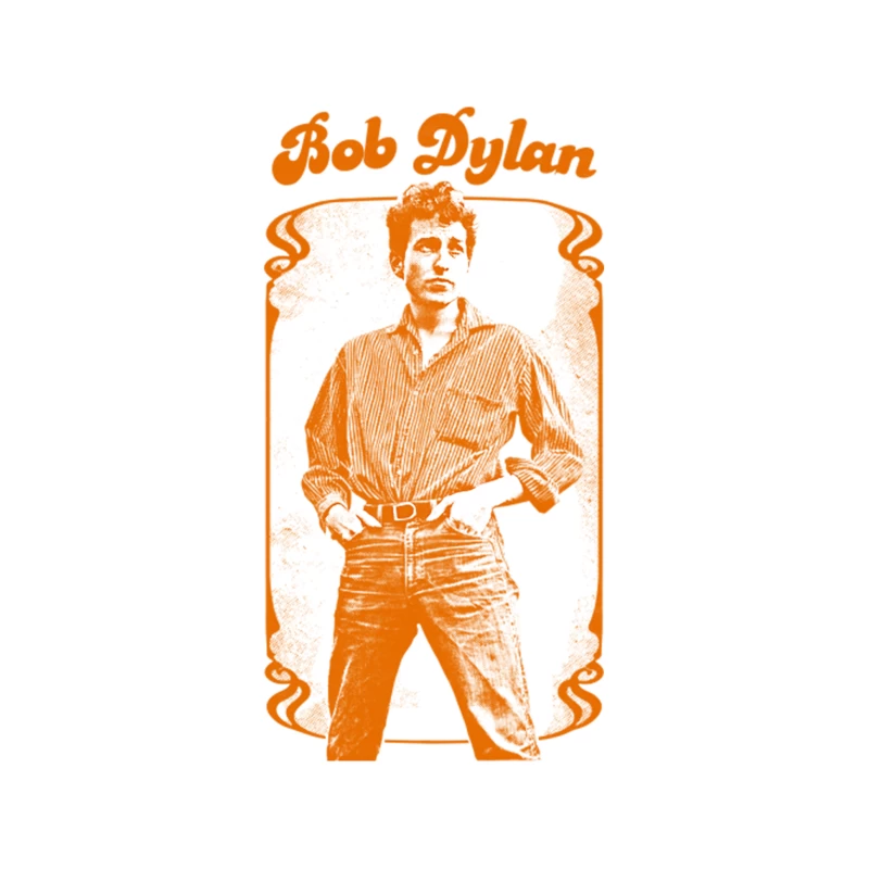 Bob Dylan  Original Vintage Style Fan Design Tapestry