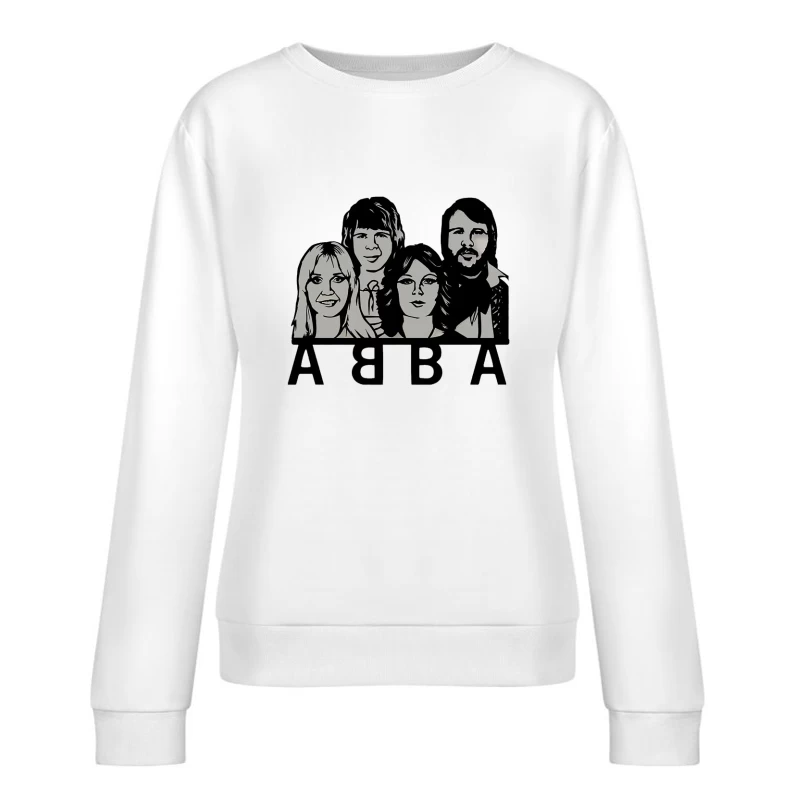 Abba Band Female Pullover Sweatshirt