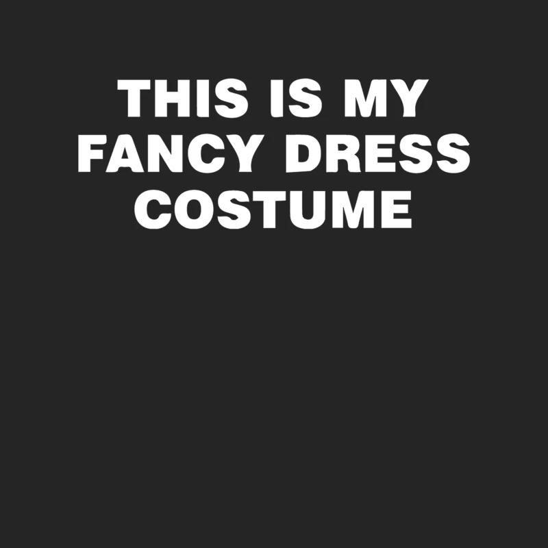 THIS IS MY FANCY DRESS COSTUME Male Pullover Sweatshirt