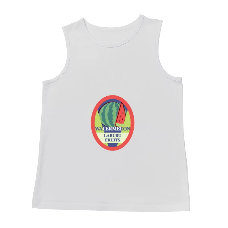 Wassermelonen-Etikett von Labubu Fruits Herren Tanktops