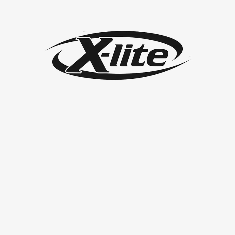 X-lite Black and White Brand Logo Design Female Long Sleeve T-Shirt