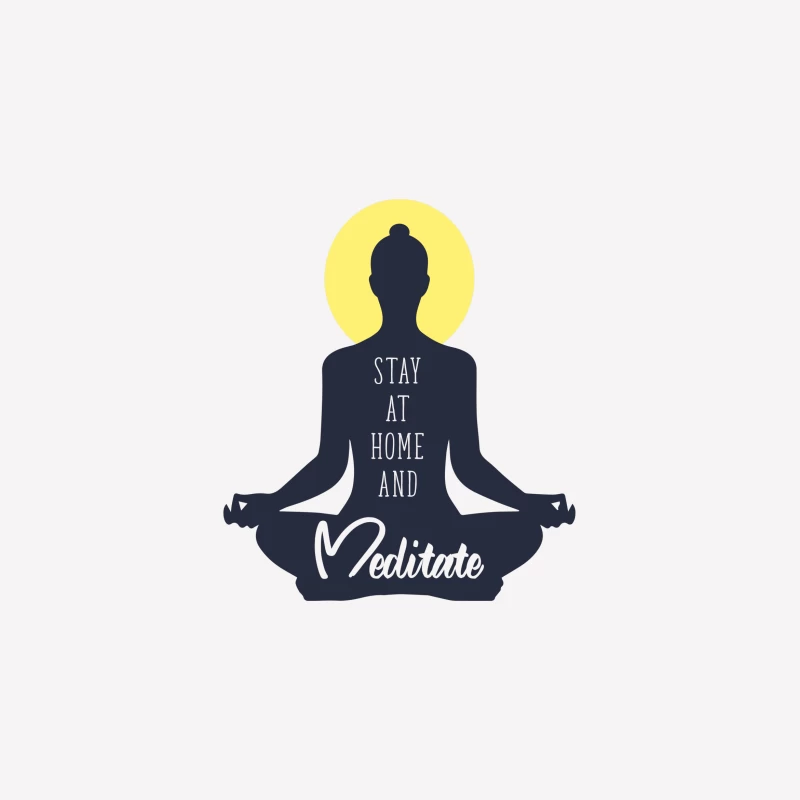 Méditation à la maison Femme T-Shirt