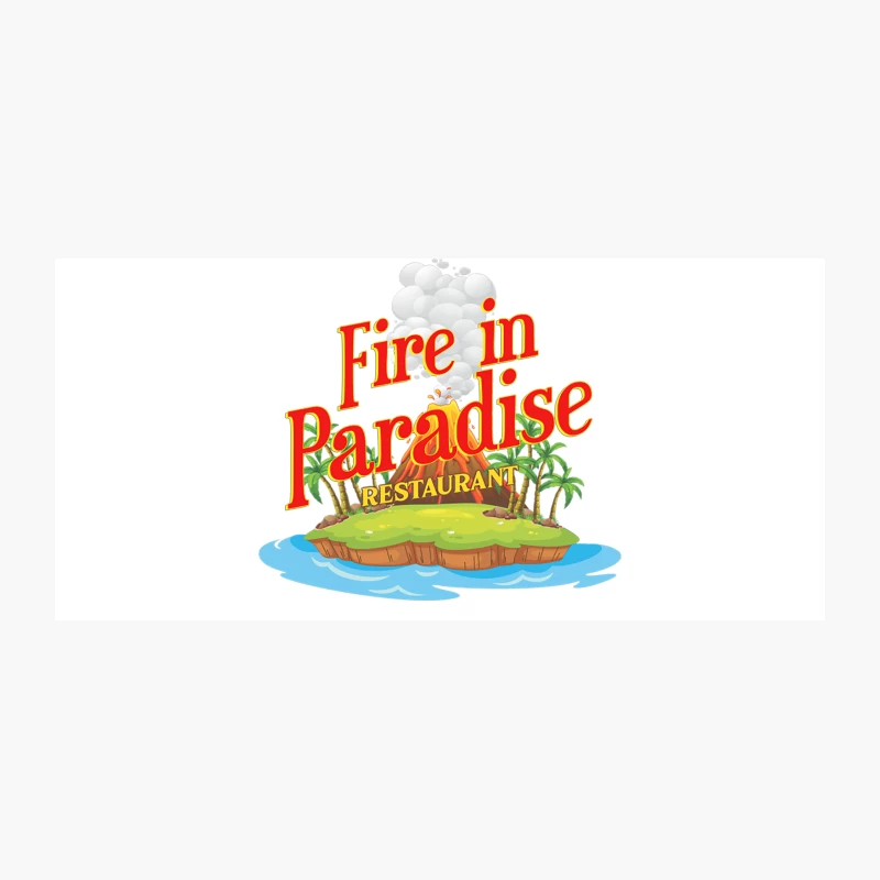 Fire in Paradise restaurant Coffee Mug