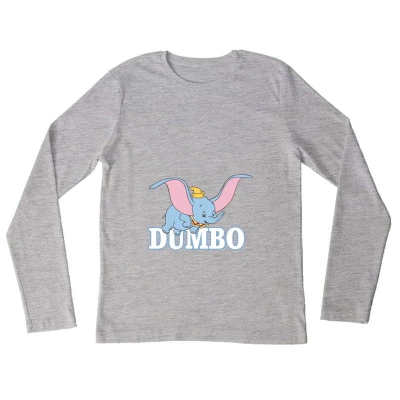 Dumbo der fliegende Elefant Damen Langarm T-Shirt