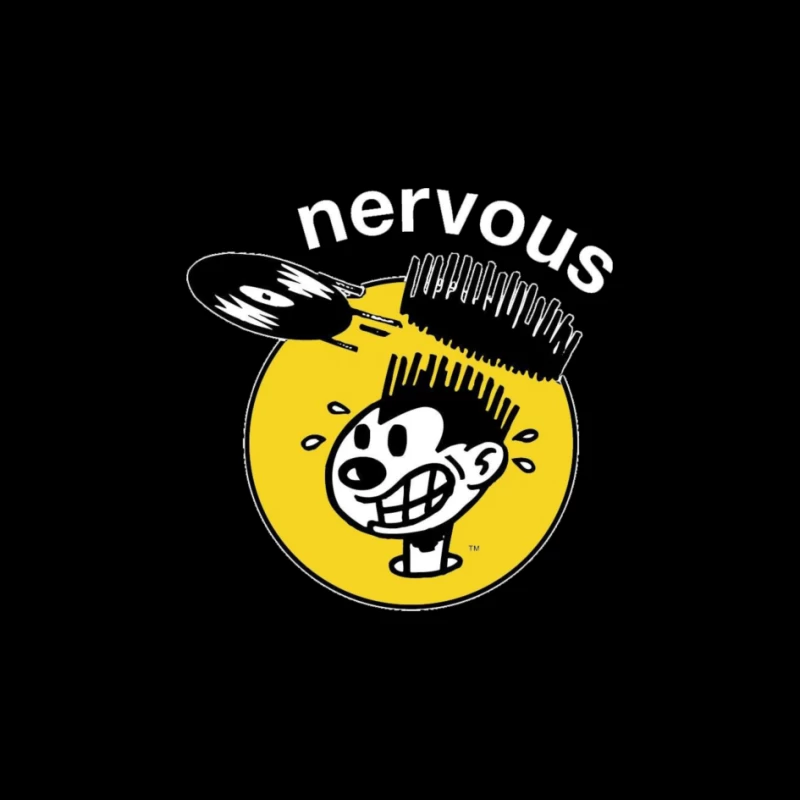 THE NERVOUS RECORDS Pin