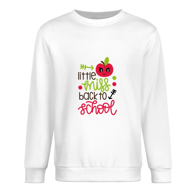 Retour à l'école pour les petites filles Homme Sweat-shirt à enfiler