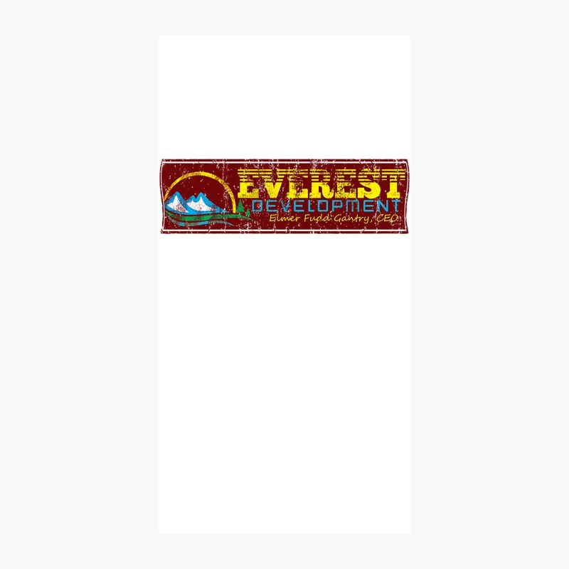 Everest Development, distressed iPhone Case
