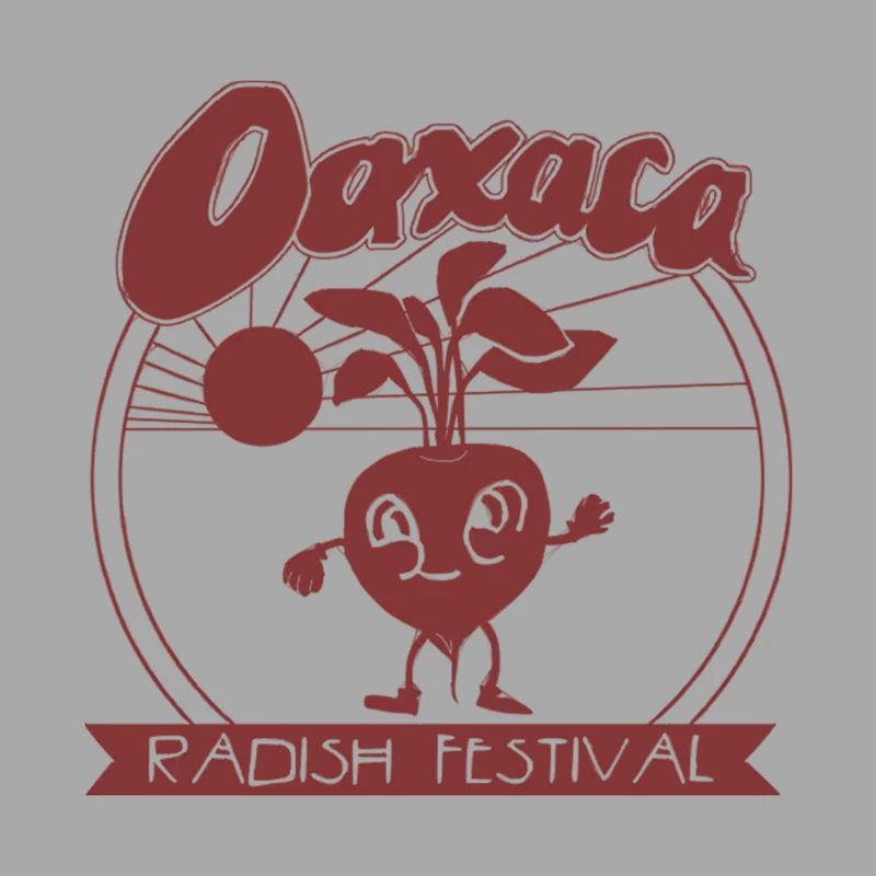 Oaxaca Radish Festival Female Pullover Hoodie