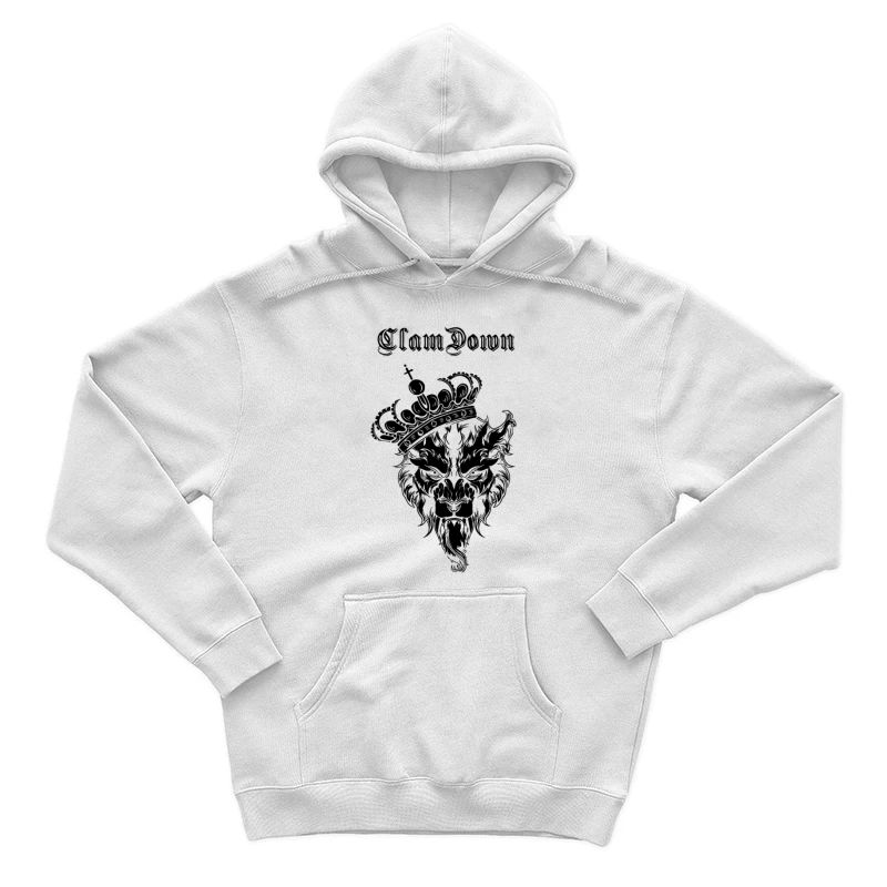 Geometrisches Yin-Yang-Symbol Herren Pullover Hoodie