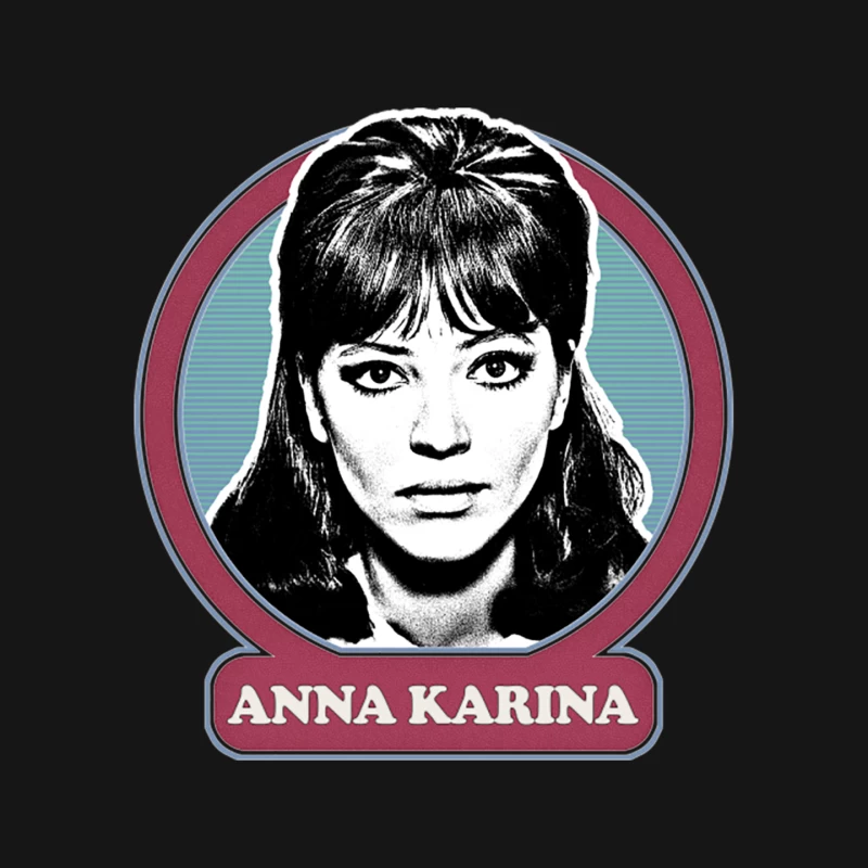 Anna Karina 60s Mouse Pad