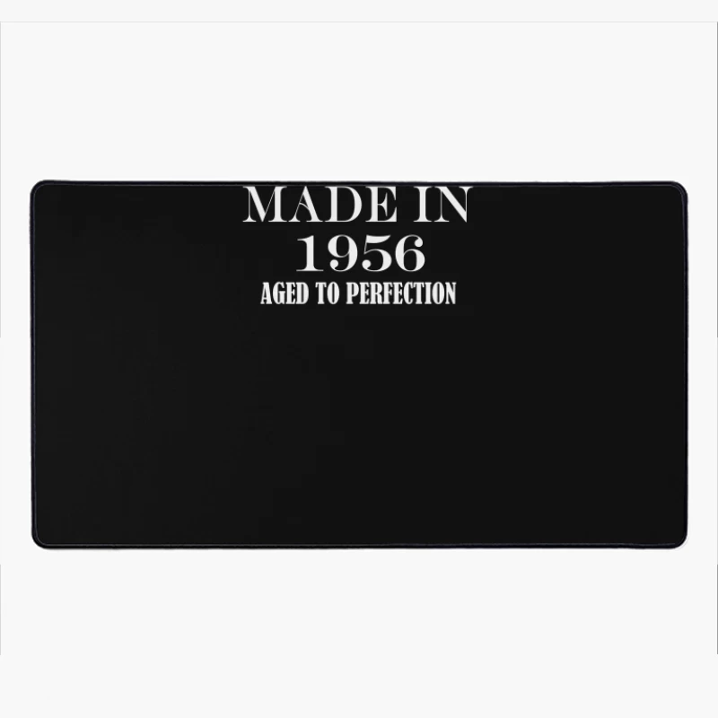 Celebrating 1956: Aged to Perfection Desk Mat