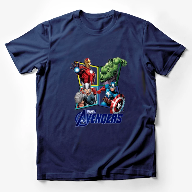 Marvel Avengers Comic Characters Male T-Shirt